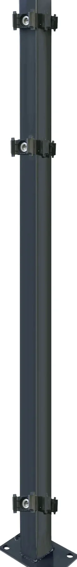 Floraworld Zauneckpfosten 89,3 x 6 x 4 cm anthrazit