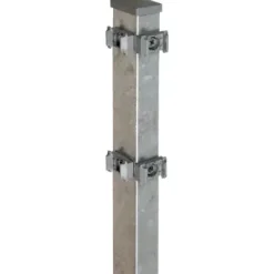 Floraworld Zauneckpfosten Comfort 160 x 6 x 4 cm feuerverzinkt