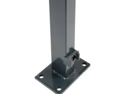 Floraworld Zaunpfosten 109,3 x 6 x 4 cm anthrazit