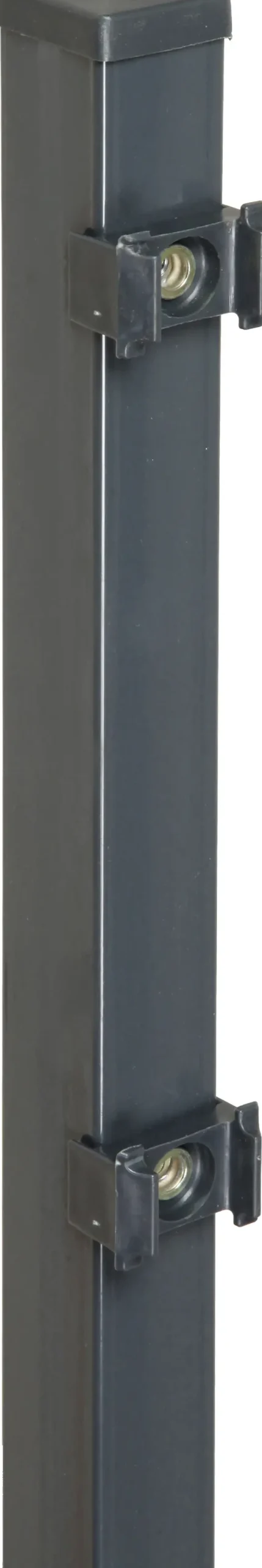 Floraworld Zaunpfosten Classic 125 x 4 x 4 cm anthrazit