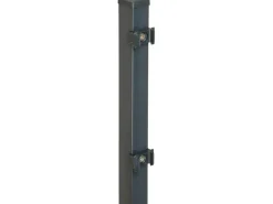 Floraworld Zaunpfosten Classic 125 x 4 x 4 cm anthrazit