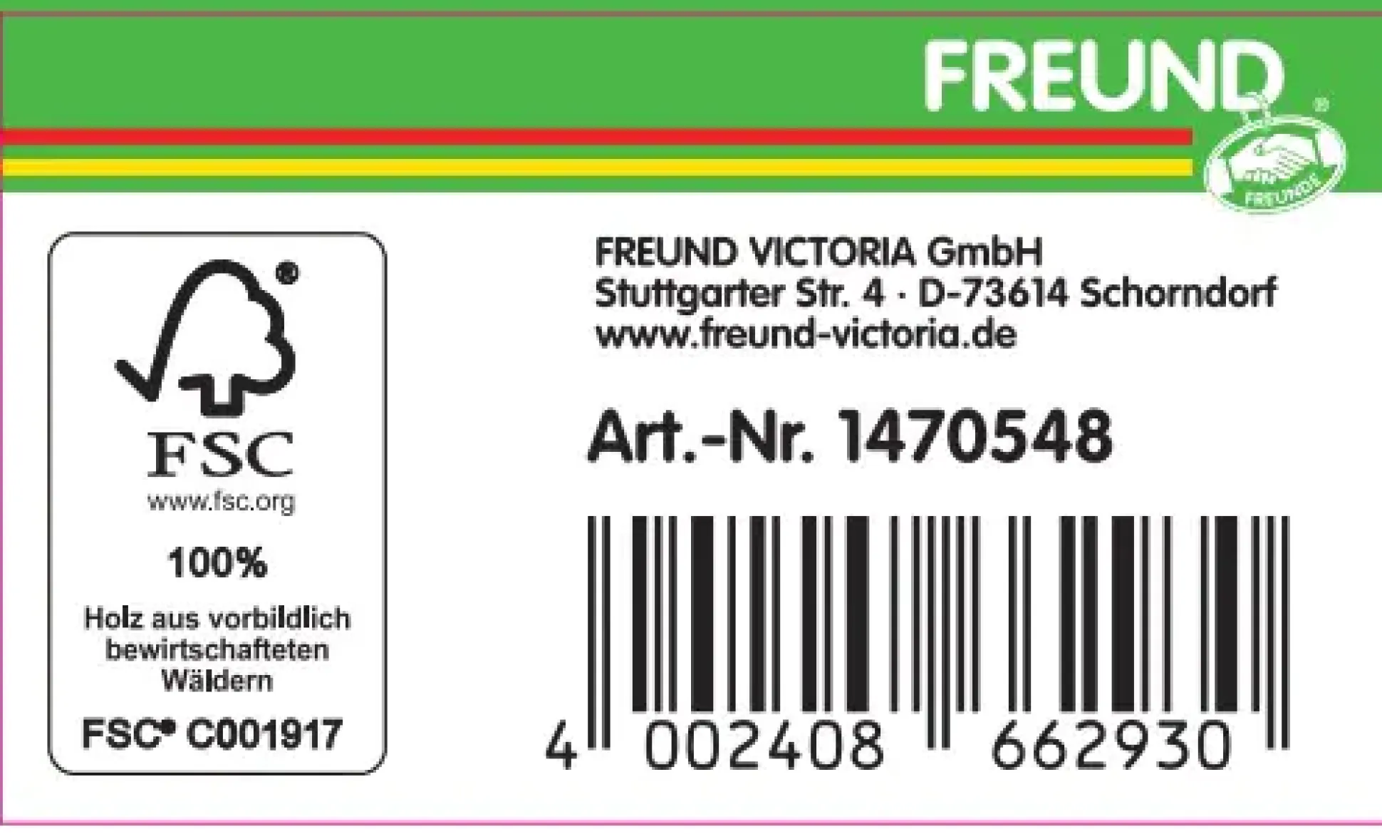 Freund Victoria Rasenmäherbürste 30 cm Gesamtlänge