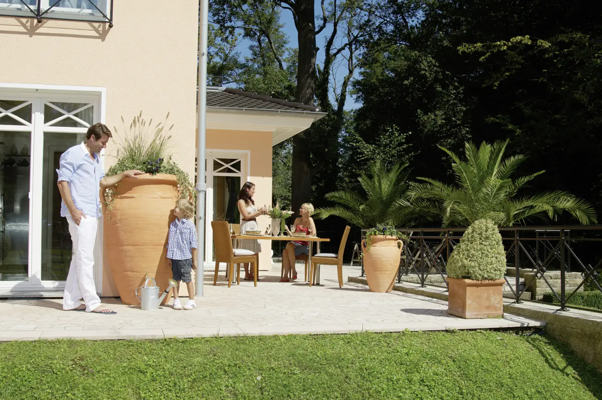 Garantia Antik Amphore Regentonne 250 l