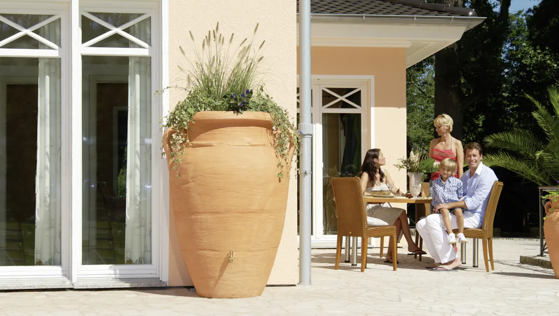 Garantia Antik Amphore Regentonne 250 l