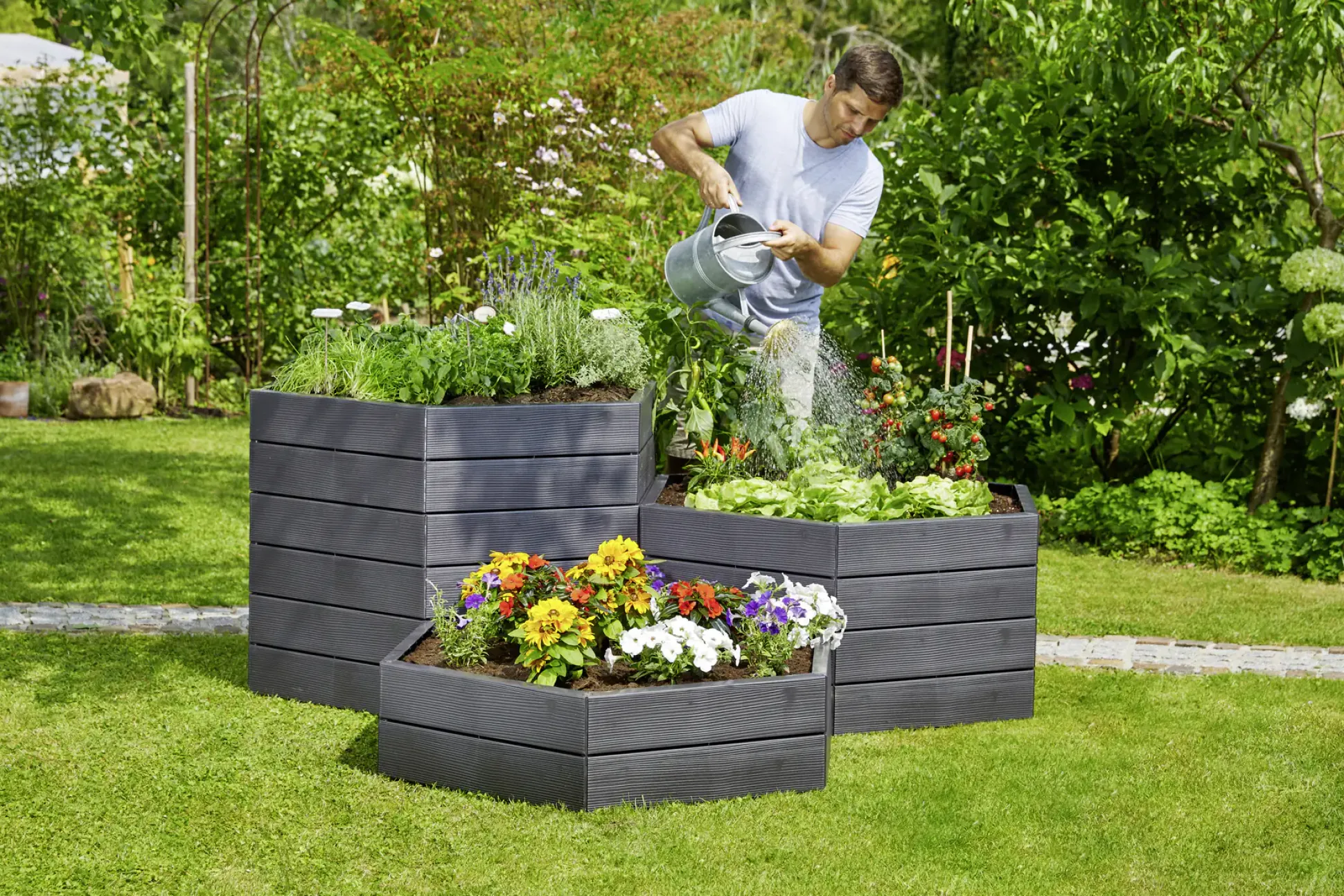 Garantia Ergo Hochbeet 25 cm 25 x 55 cm