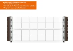 Garantia ERGO Quadro L Wachstumsmodul für Hochbeet Ergo Quadro L