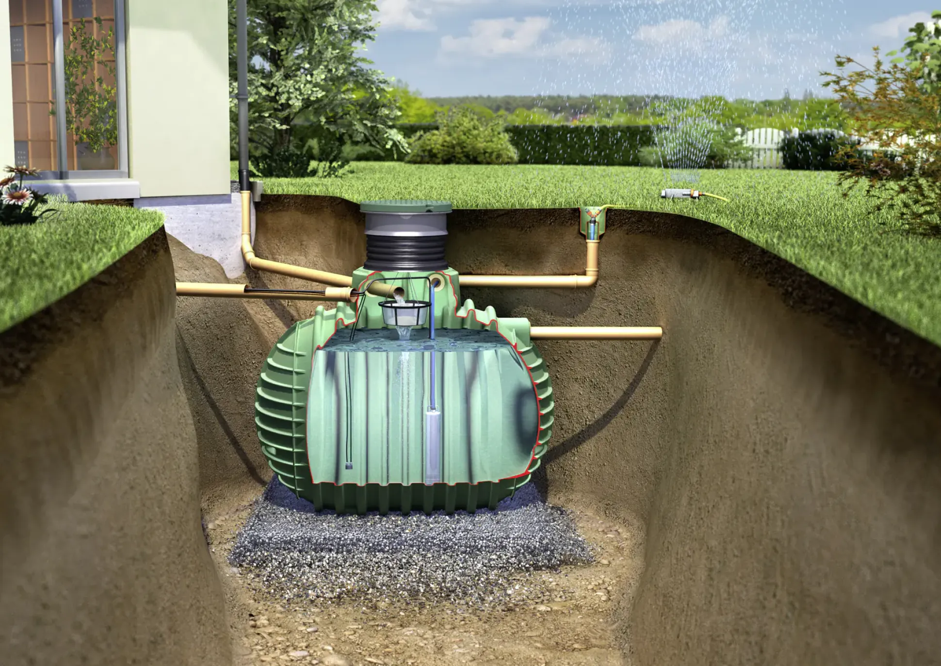 Garantia Gartenpaket PROline Columbus 4.500 l