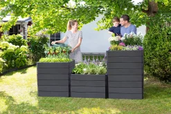 Garantia Hochbeet Ergo Quadro L 80 x 80 x 25 cm (L x B x H)