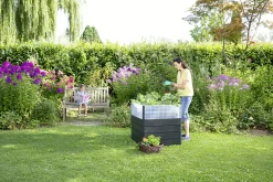 Garantia Hochbeet Ergo Quadro L Turbo 75 mit FLORA-Wassersparsystem