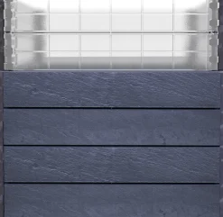 Garantia Hochbeet Ergo Quadro L Turbo 75 mit FLORA-Wassersparsystem