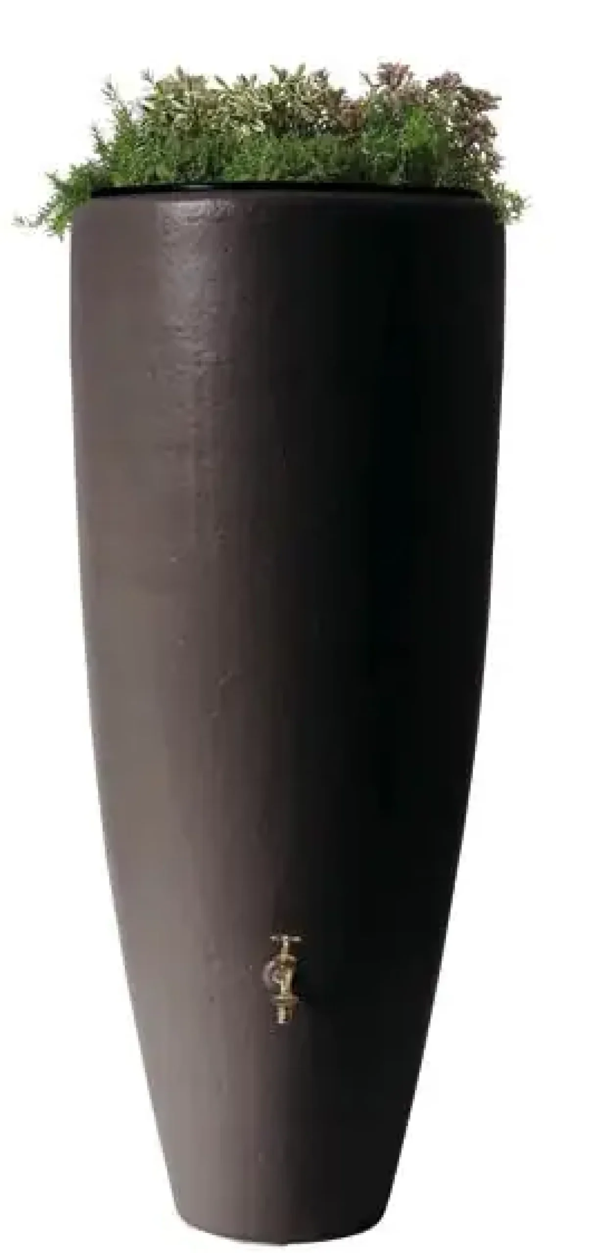 Garantia 2in1 Wasserbehälter 300 l, mokka, inkl. Pflanzschale