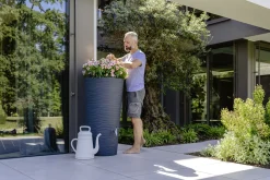 Garantia Regenspeicher Natura 2in1 210 L graphite grey mit Pflanzschale