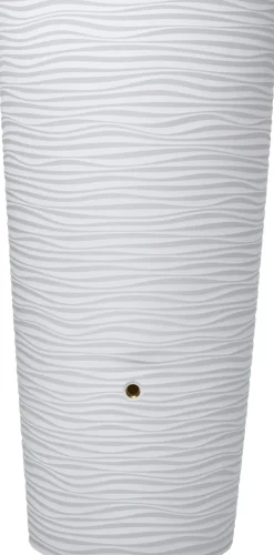 Garantia Regentonne Natura 2in1 rund inkl. Pflanzschale 210 L arctic