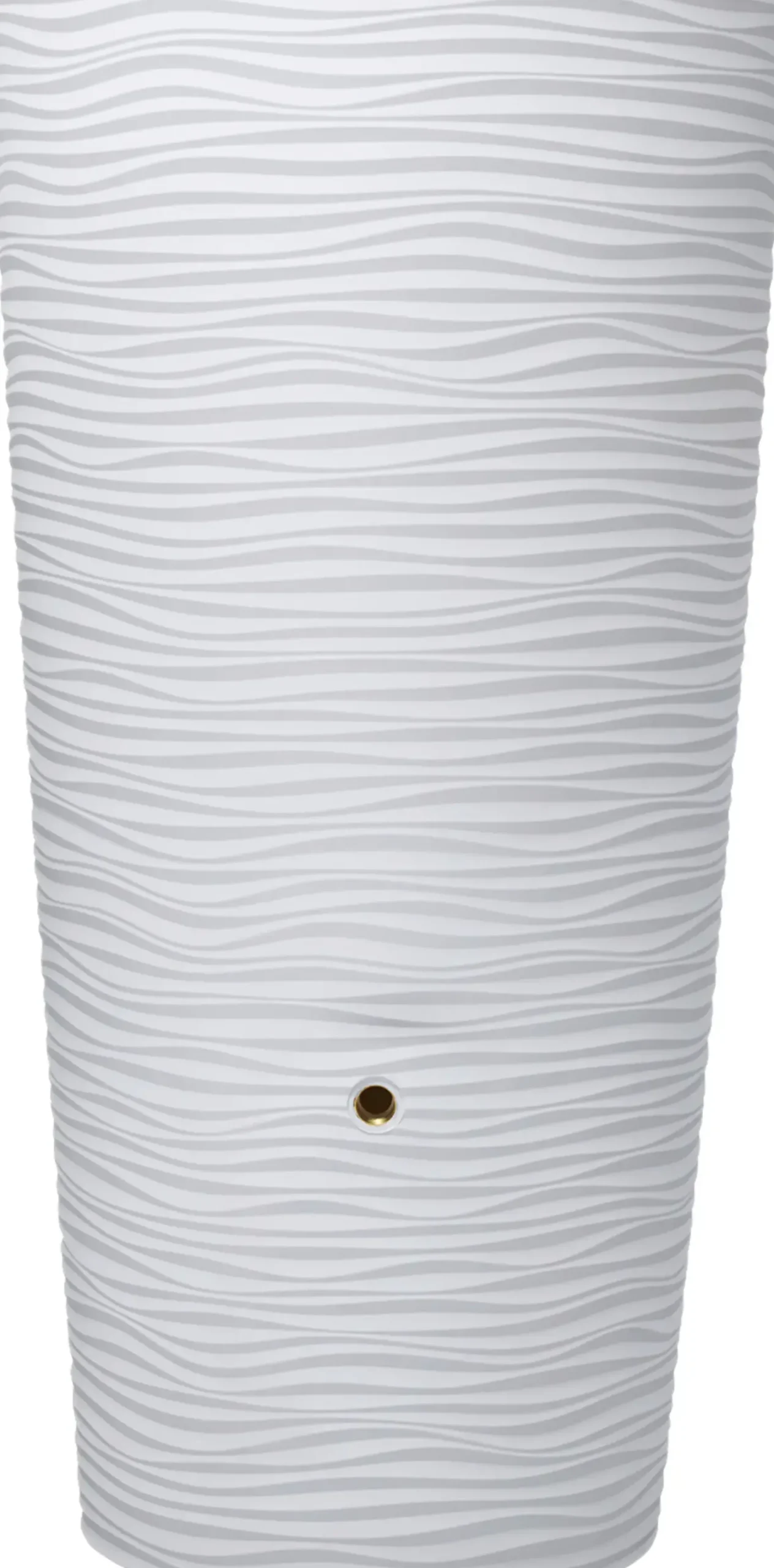 Garantia Regentonne Natura 2in1 rund inkl. Pflanzschale 210 L arctic