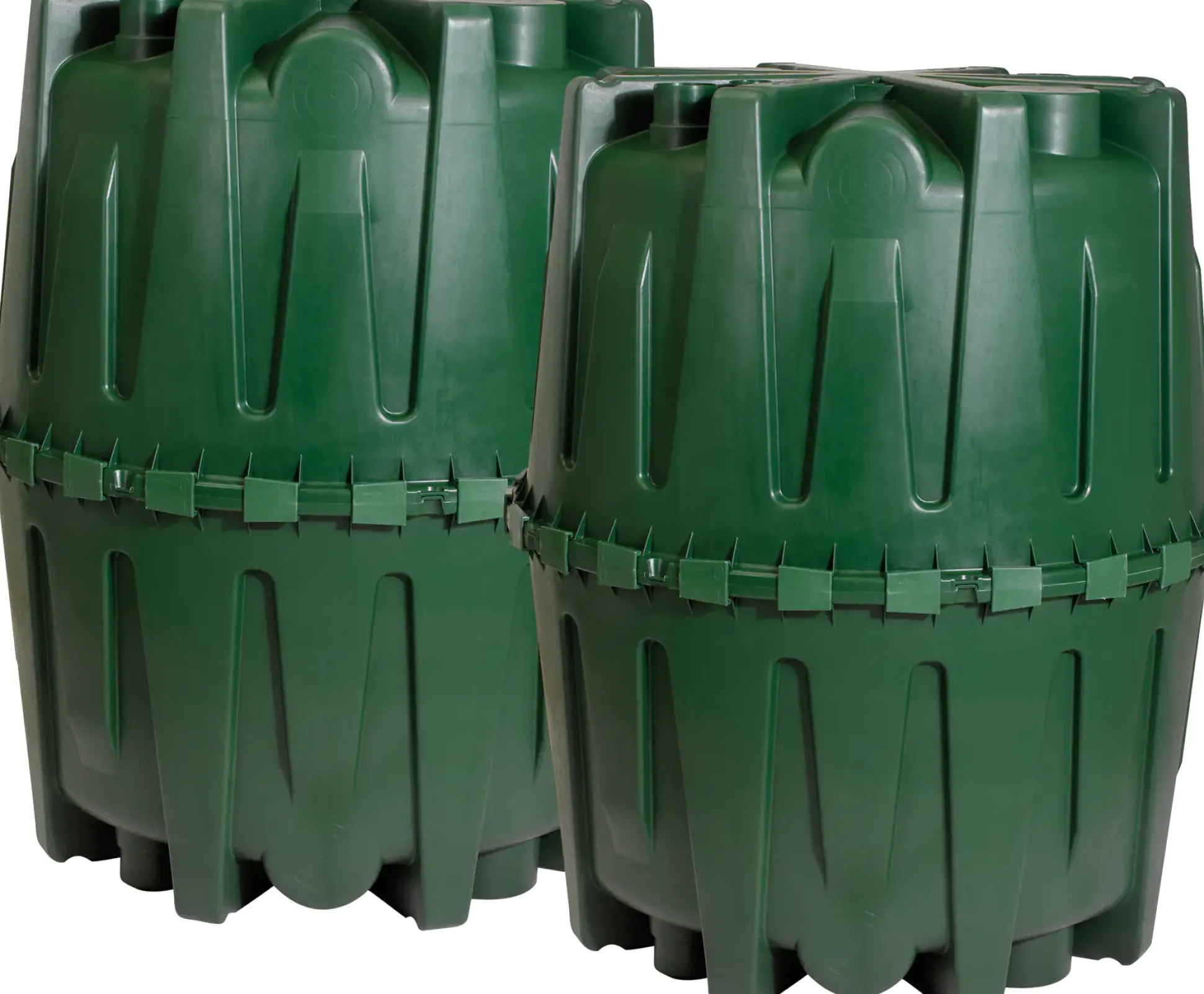 Garantia Regenwassertank Herkules 3.200 l, grün, inkl. Stützrohr