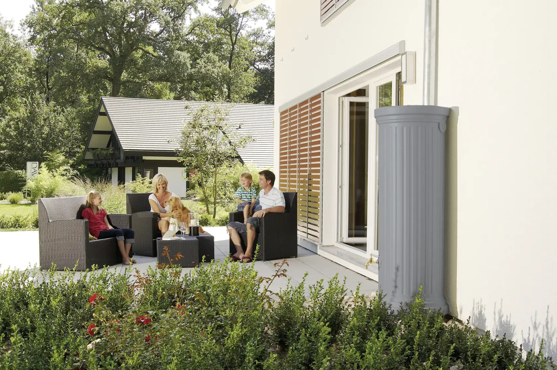 Garantia Regenwasser-Tanksäule 500 l