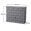 Garantia Regenwasser-Wand-Tank Rocky Junior 300 l