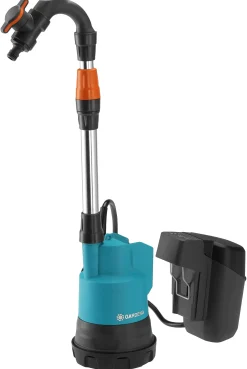Gardena Akku Regenfasspumpe 2.000 l/h 20 m 18 Volt