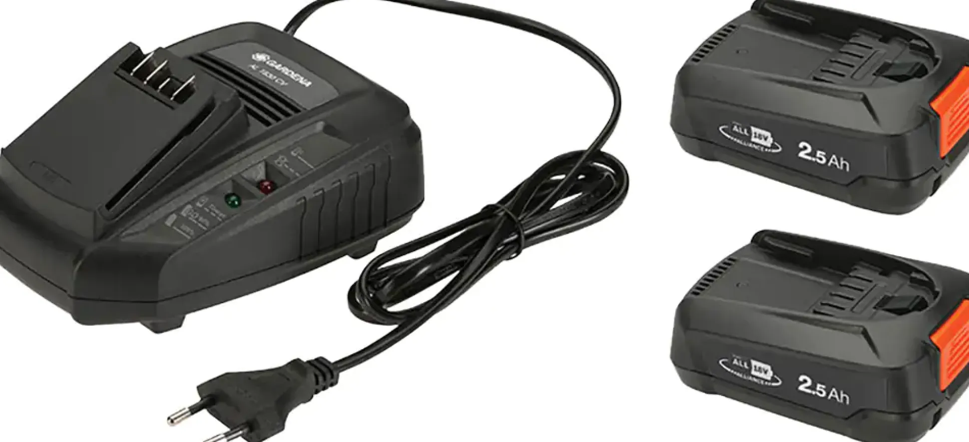 Gardena Akku-Rasenmäher PowerMax 32/36V P4A Ready-To-Use Set