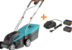 Gardena Akku-Rasenmäher PowerMax 32/36V P4A Ready-To-Use Set