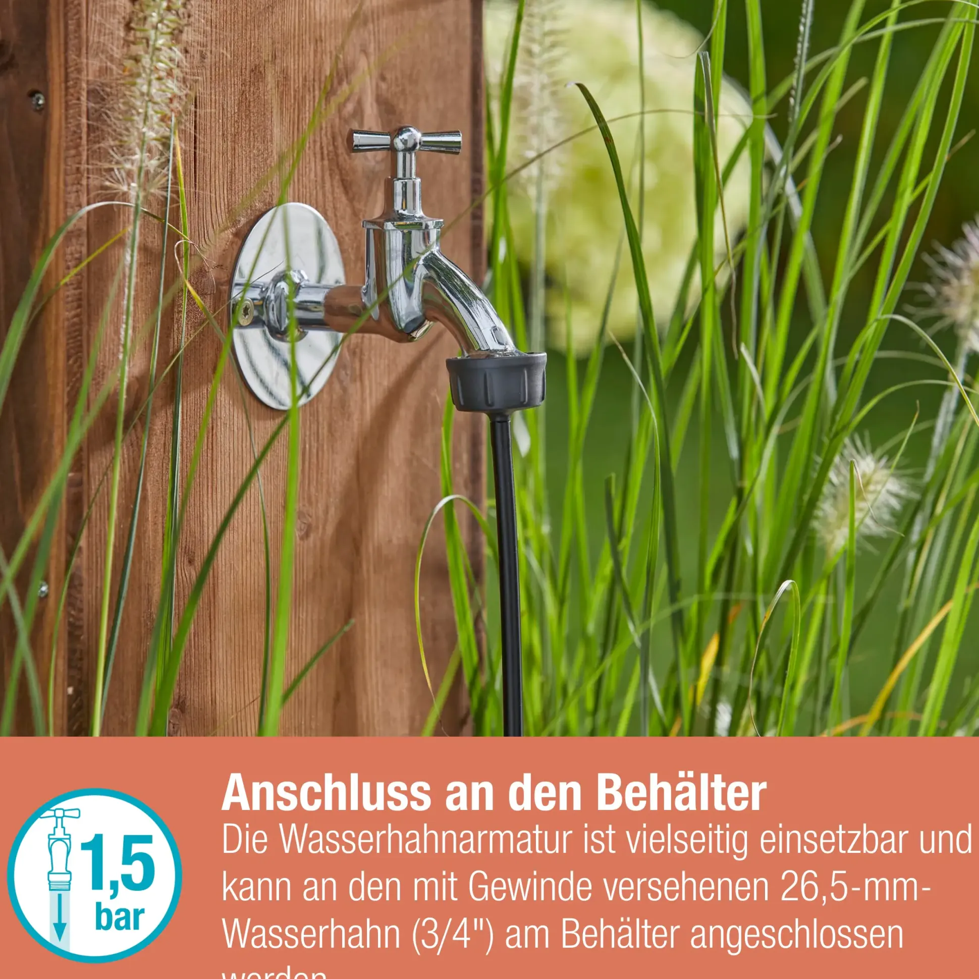 Gardena Hahnanschluss, 4,6 mm (3/16")