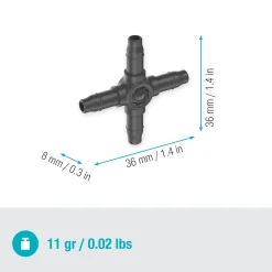 Gardena Kreuzstück 4,6 mm (3/16")