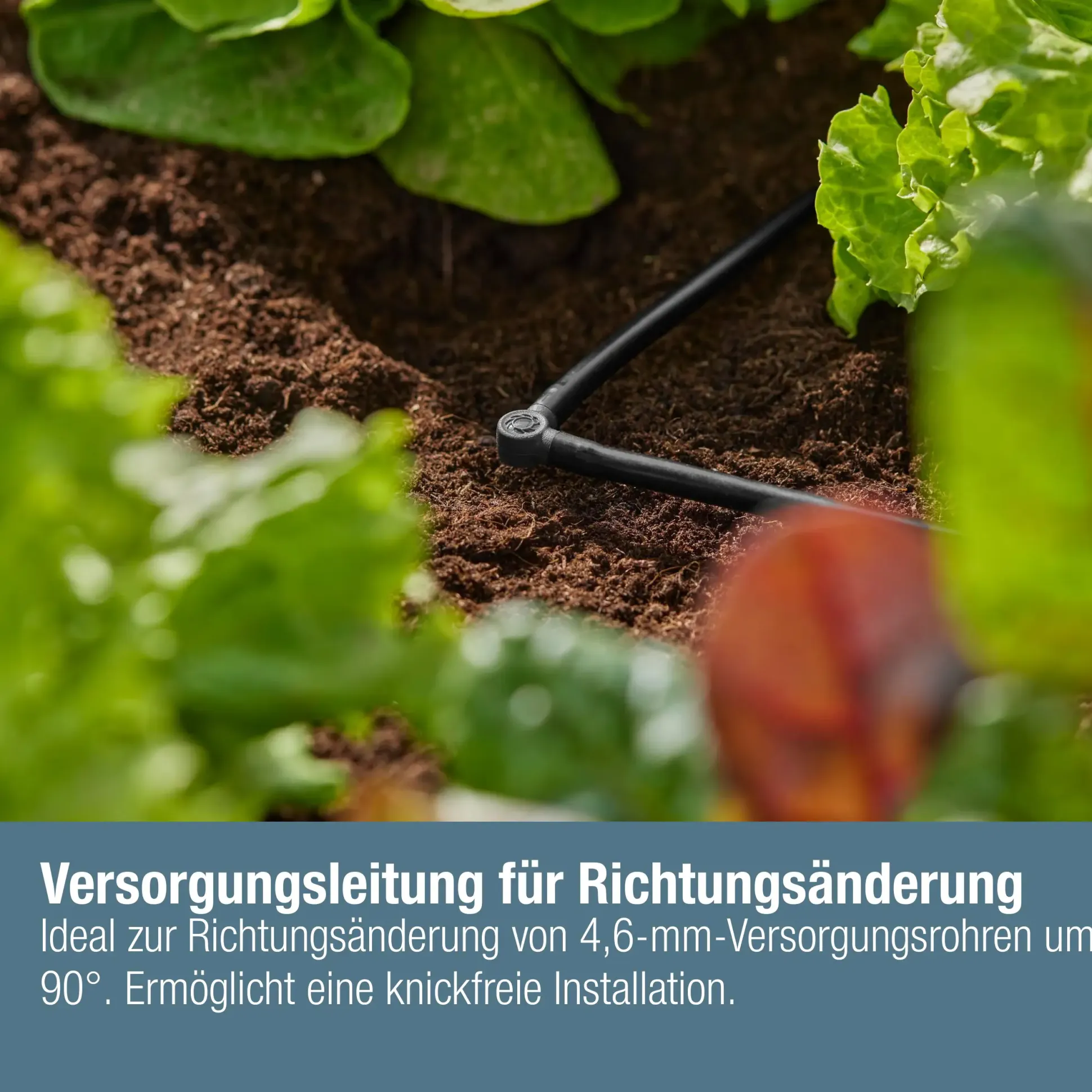 Gardena L-Stück, 4,6 mm (3/16")