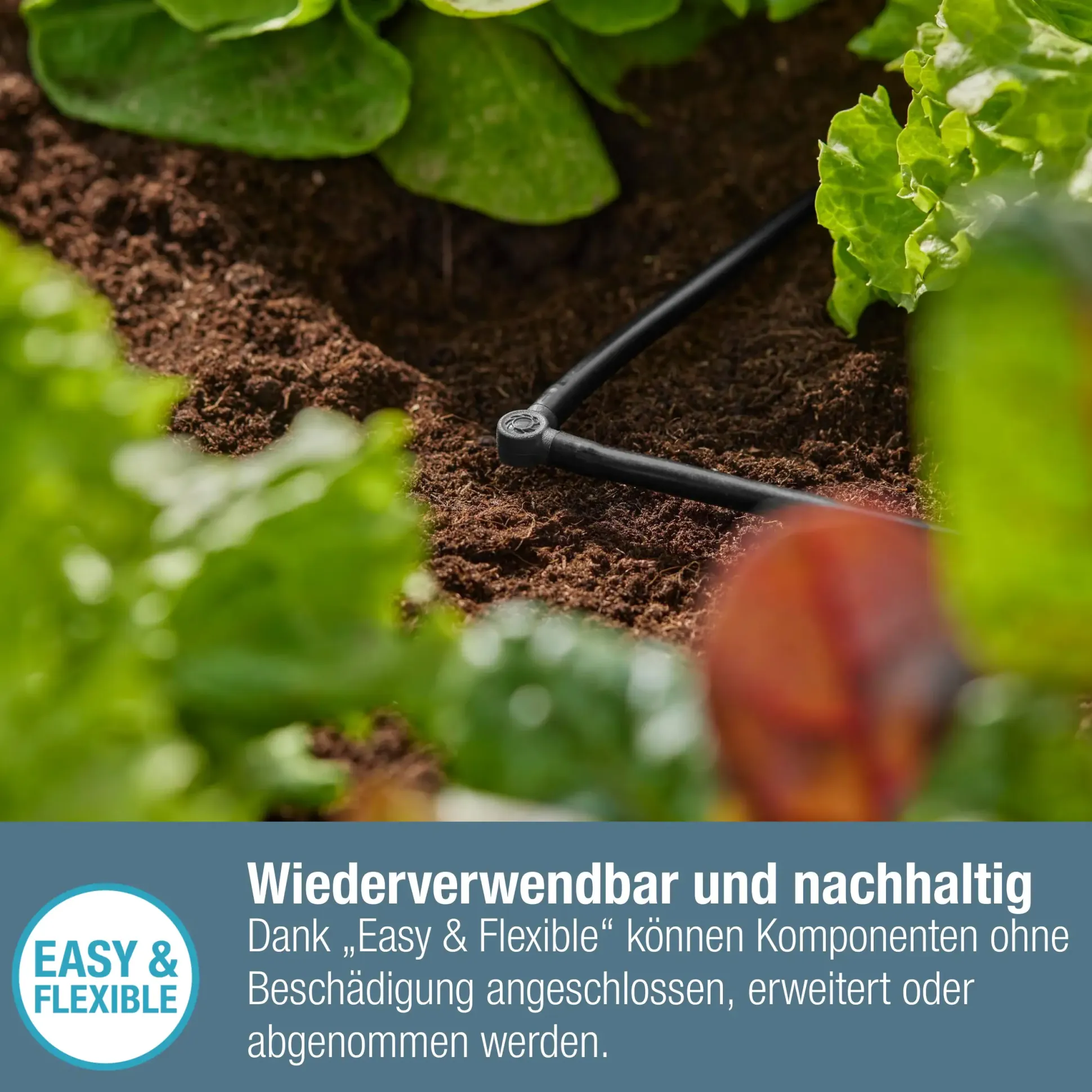 Gardena L-Stück, 4,6 mm (3/16")
