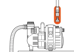 Gardena Pumpenanschlusssatz mit 33,3 mm (G 1")Außengewinde