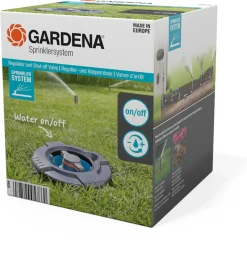 Gardena Regulier und Absperrdose 3/4"Außengewinde