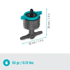 Gardena Reihentropfer, 1-8 l/h regulierbar
