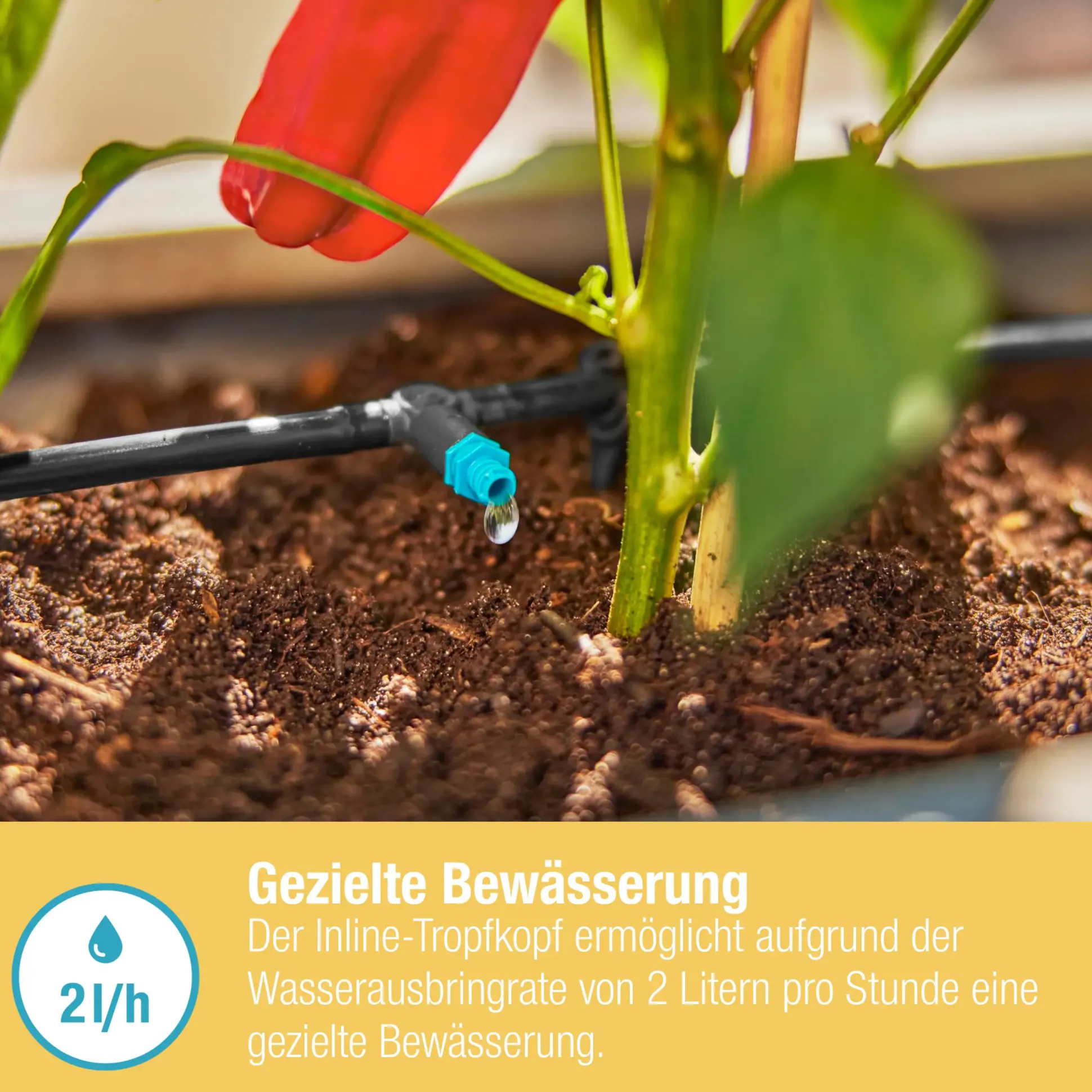 Gardena Reihentropfer, 2 l/h