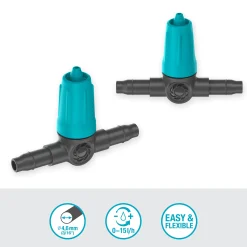 Gardena Reihentropfer, 0-15 l/h regulierbar