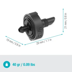 Gardena Reihentropfer, 2 l/h druckregulierend 10 Stk.
