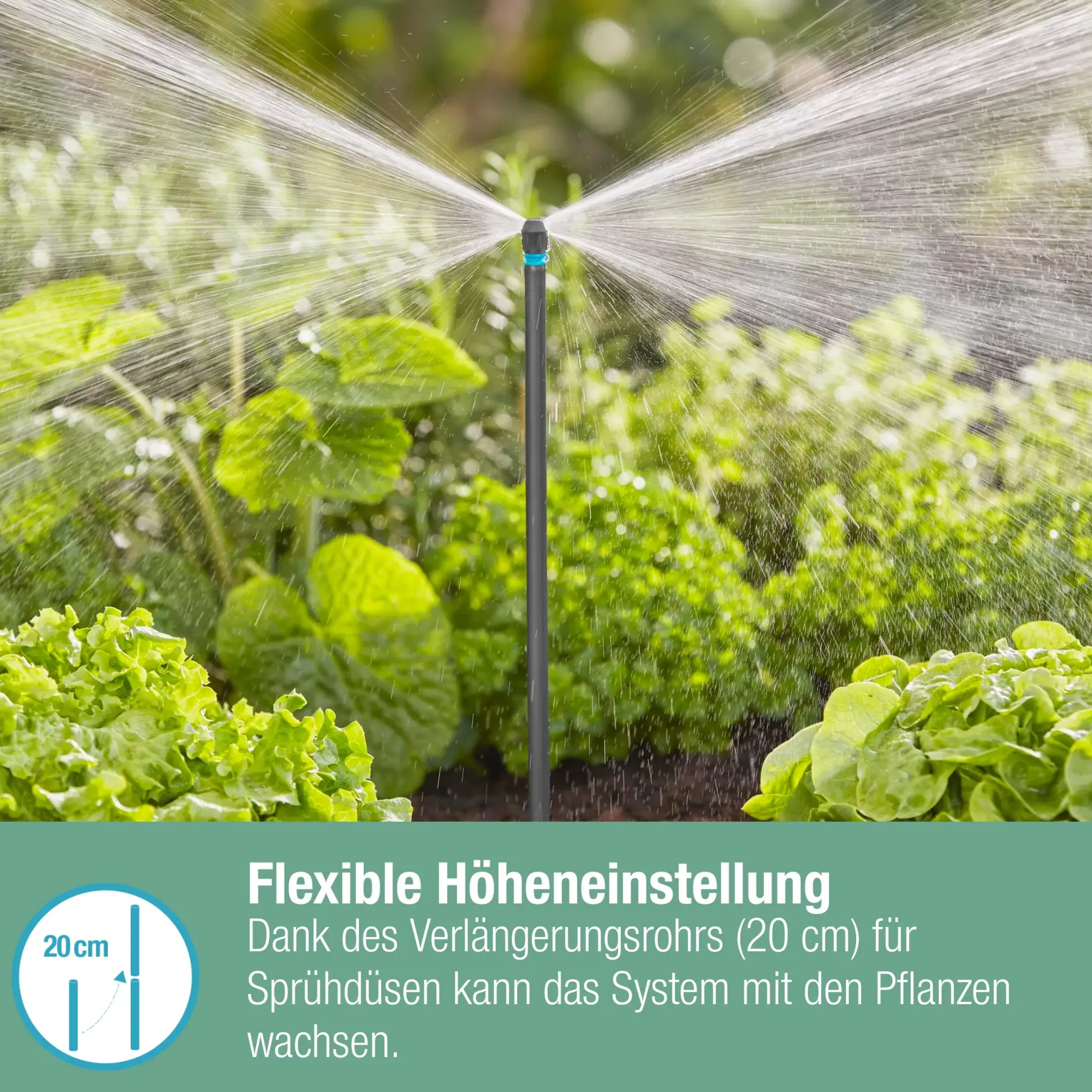 Gardena Streifendüse