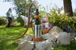 Gardena Tiefbrunnenpumpe 5500 l/h 5 m inox 850 Watt