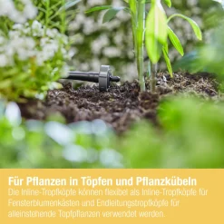 Gardena Tropfbewässerung Set Balkon 15 Topfpflanzen