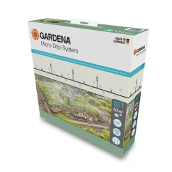 Gardena Tropfbewässerung Set Gemüse/Blumenbeet bis zu 60 m²