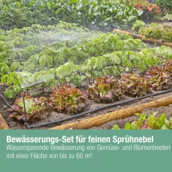 Gardena Tropfbewässerung Set Gemüse/Blumenbeet bis zu 60 m²