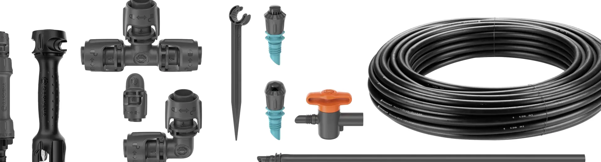 Gardena Tropfbewässerung Set Gemüse/Blumenbeet bis zu 60 m²