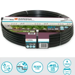 Gardena Tropfbewässerung Set Hecke/Sträucher 50 m