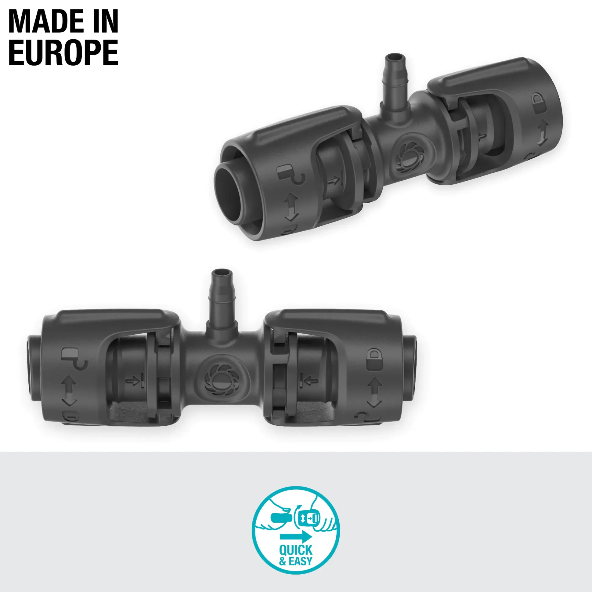 Gardena Verbinder, 13 mm (1/2") - 4,6 mm (3/16")