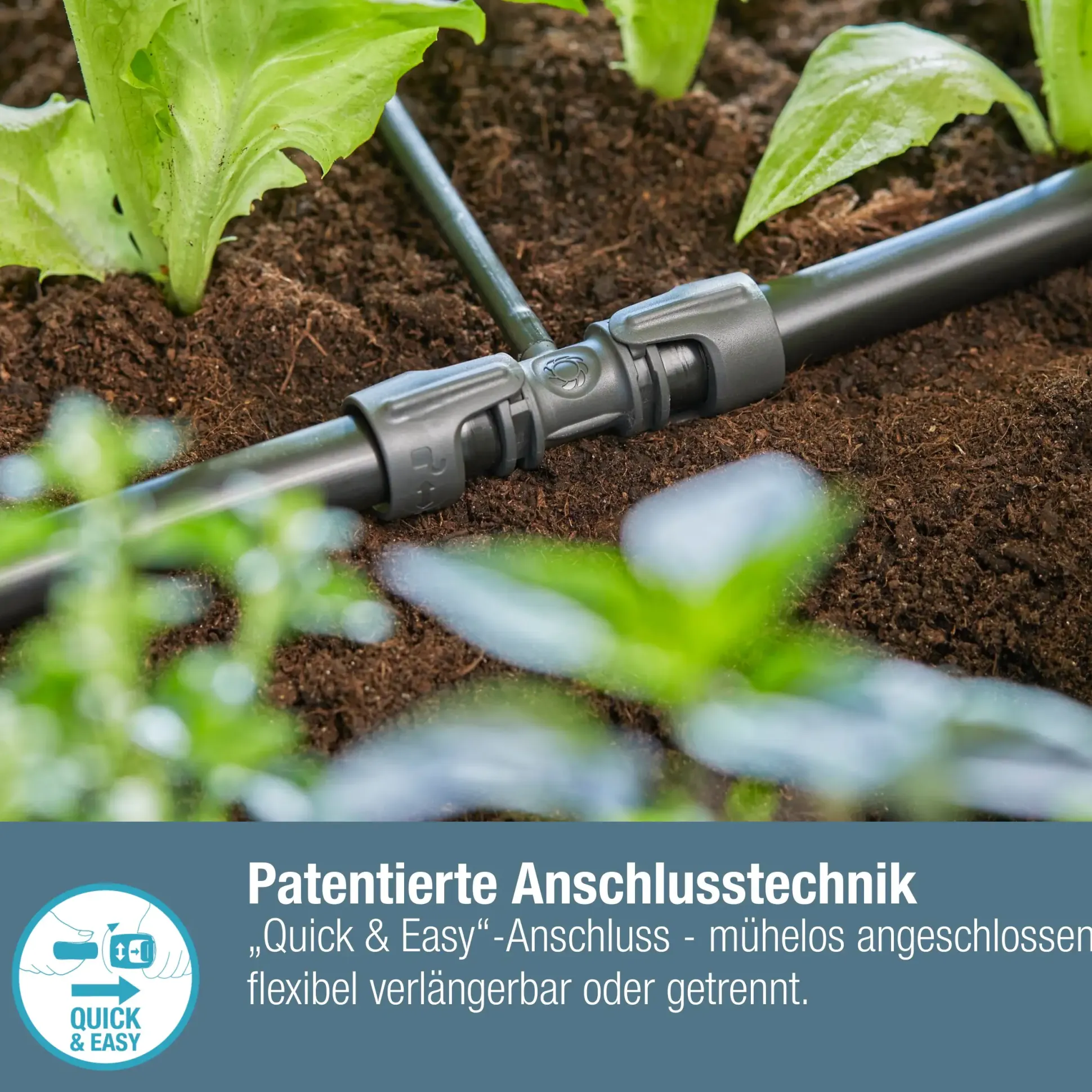 Gardena Verbinder, 13 mm (1/2") - 4,6 mm (3/16")