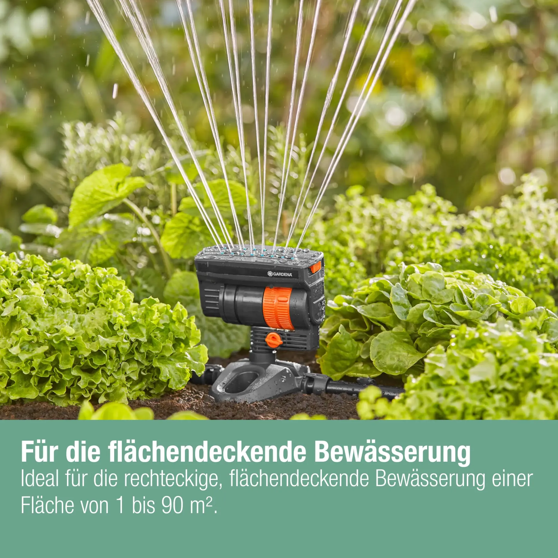 Gardena Viereckregner OS 90