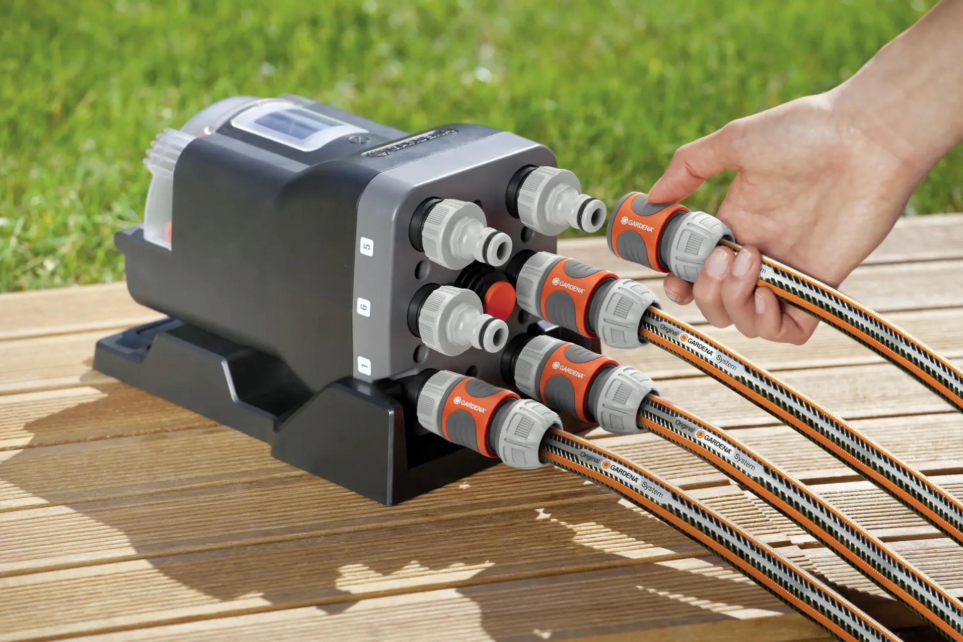 Gardena Wasserverteiler automatik