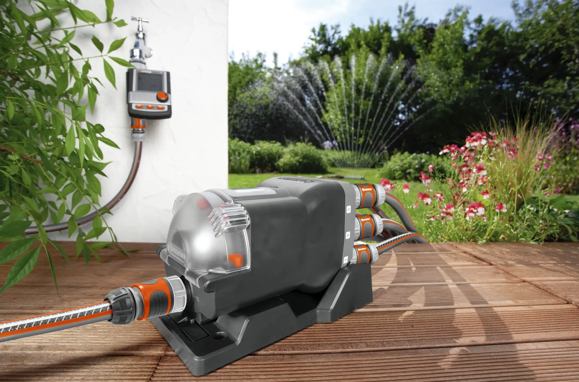 Gardena Wasserverteiler automatik