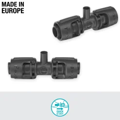 Gardena T-Stück für Sprühdüsen, 13 mm (1/2")