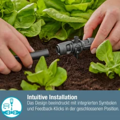 Gardena T-Stück für Sprühdüsen, 13 mm (1/2")