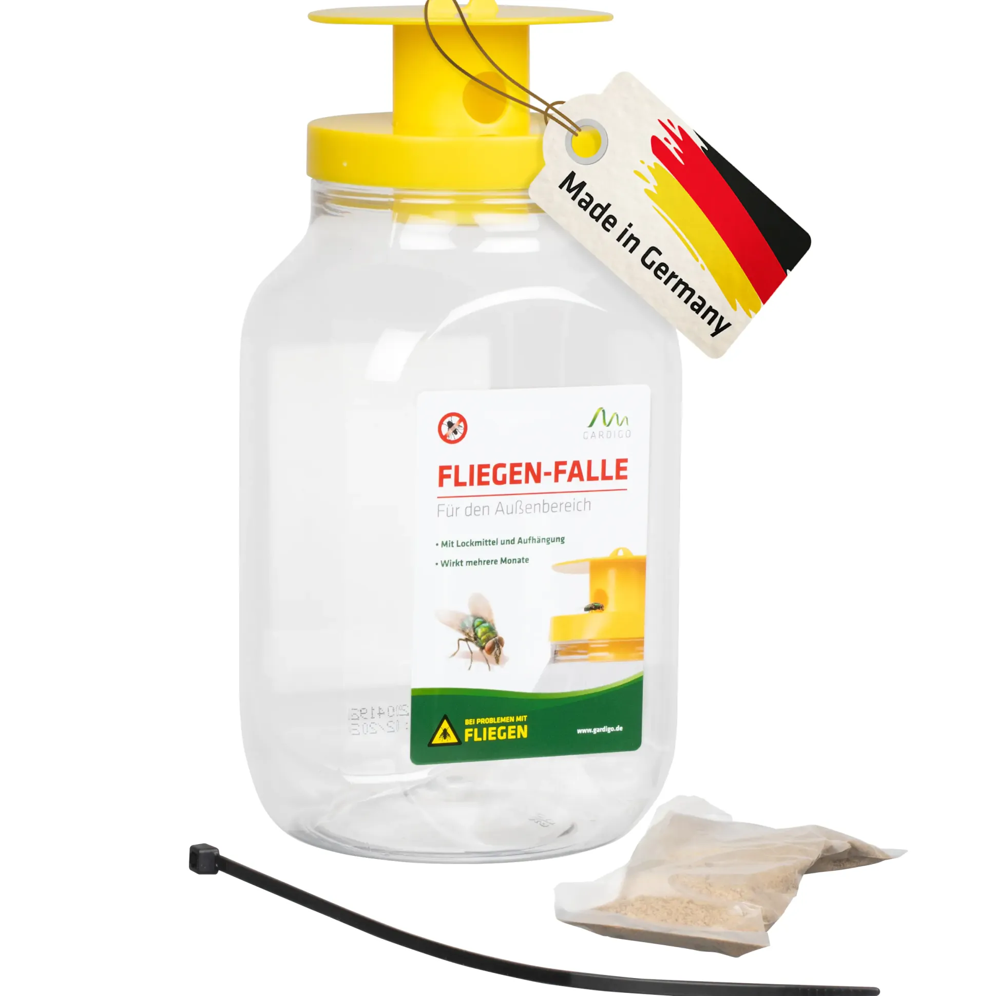 Gardigo Fliegenfalle Monitoring inklusive Lockmittel