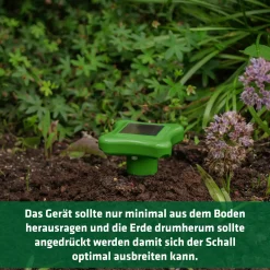 Gardigo Solar Maulwurfabwehr Alu 1 Stück